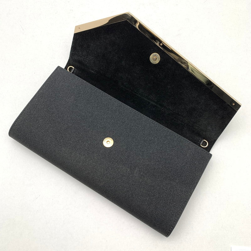 【中古品】【レディース】 JIMMY CHOO ジミーチュウ EMMIE CLUTCH BAG クラッチバッグ パーティバッグ カバン バッグ 180-260524-mh-04-fuz カラー：ブラック 万代Net店