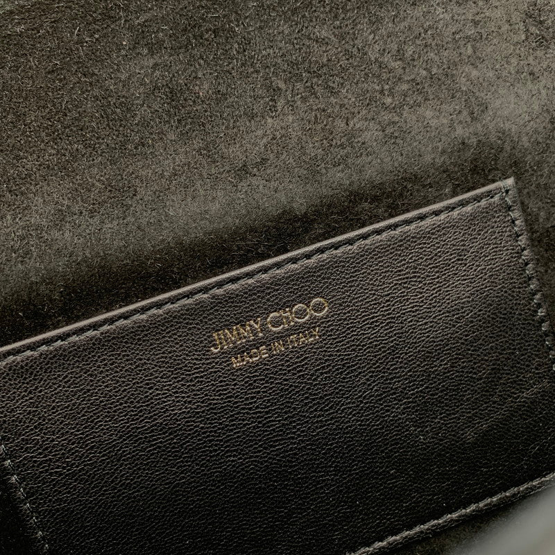 【中古品】【レディース】 JIMMY CHOO ジミーチュウ EMMIE CLUTCH BAG クラッチバッグ パーティバッグ カバン バッグ 180-260524-mh-04-fuz カラー：ブラック 万代Net店