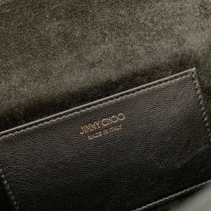 【中古品】【レディース】 JIMMY CHOO ジミーチュウ EMMIE CLUTCH BAG クラッチバッグ パーティバッグ カバン バッグ 180-260524-mh-04-fuz カラー：ブラック 万代Net店