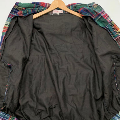 【中古品】【メンズ】 MONOGRAM ジャケット USA製 モノグラム アウター ブランド 古着 その他アウター 145-260523-gm-10-fuzh サイズ：L カラー：マルチカラー 万代Net店