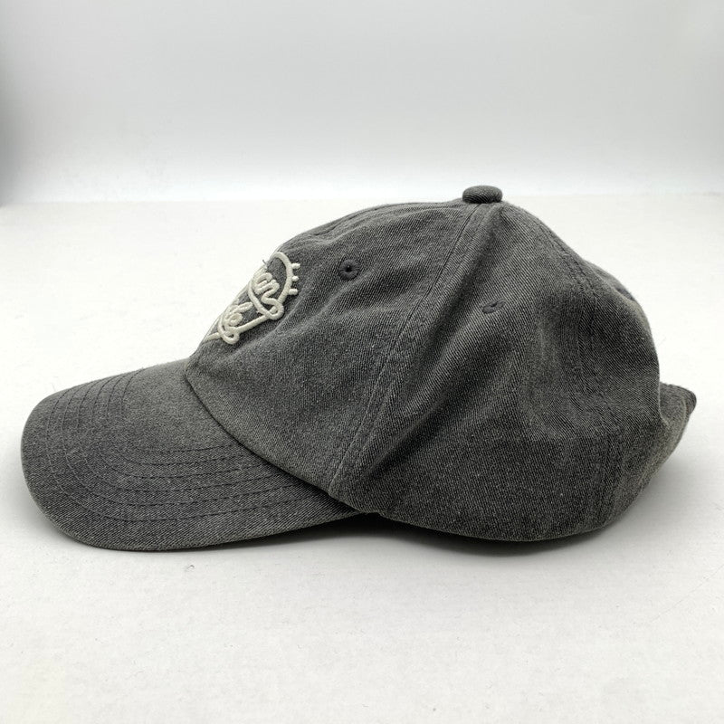 【中古品】【メンズ】 HUMAN MADE ヒューマンメイド 6 PANEL CAP ハート 刺繍 ベースボール キャップ 帽子 185-260524-mh-14-fuz カラー：グレー 万代Net店
