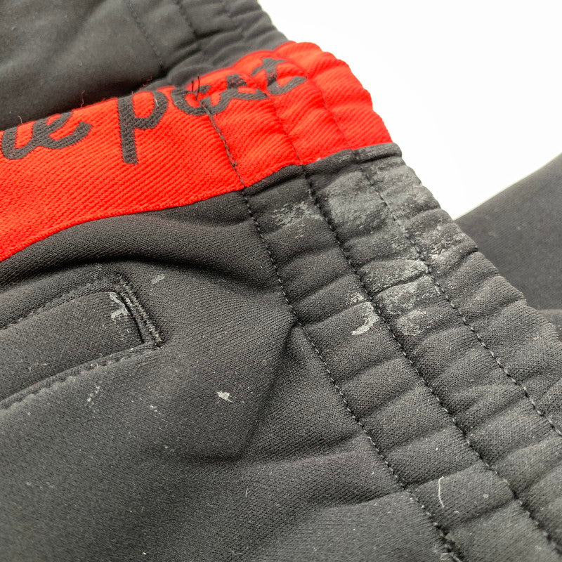 【中古品】【メンズ】 HUMAN MADE ヒューマンメイド TRACK PANTS トラックパンツ REDライン 153-260522-ny-14-fuz サイズ：L カラー：ブラック 万代Net店