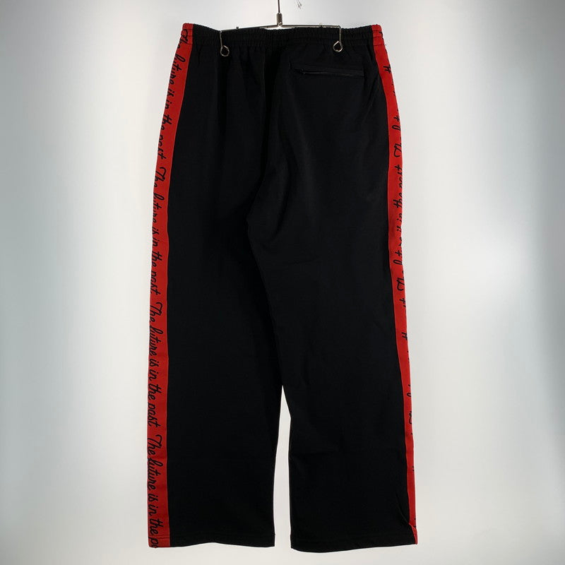 【中古品】【メンズ】 HUMAN MADE ヒューマンメイド TRACK PANTS トラックパンツ REDライン 153-260522-ny-14-fuz サイズ：L カラー：ブラック 万代Net店