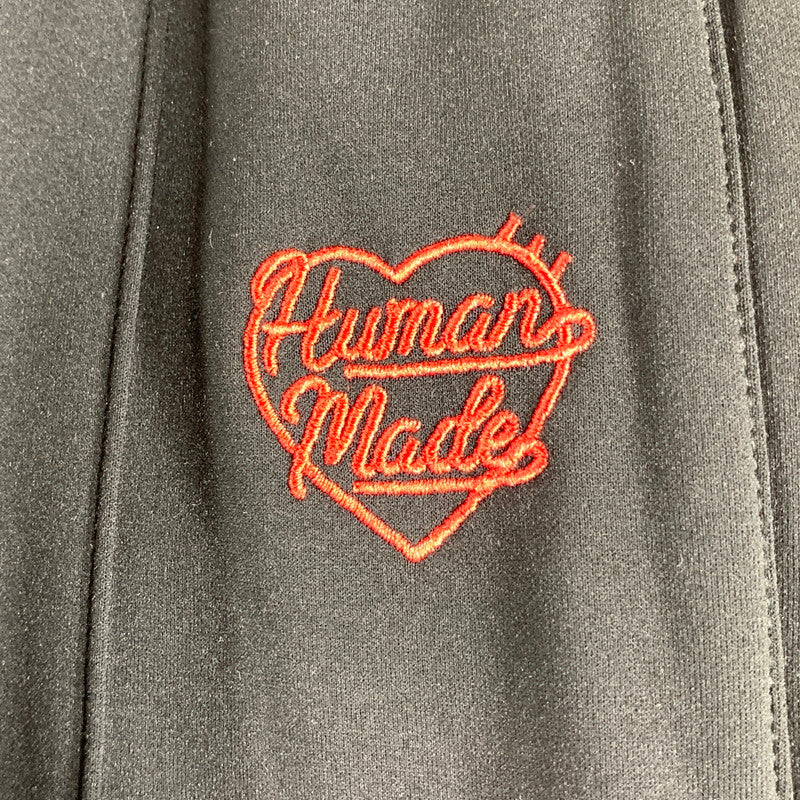 【中古品】【メンズ】 HUMAN MADE ヒューマンメイド TRACK PANTS トラックパンツ REDライン 153-260522-ny-14-fuz サイズ：L カラー：ブラック 万代Net店
