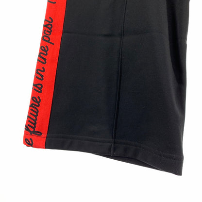 【中古品】【メンズ】 HUMAN MADE ヒューマンメイド TRACK PANTS トラックパンツ REDライン 153-260522-ny-14-fuz サイズ：L カラー：ブラック 万代Net店