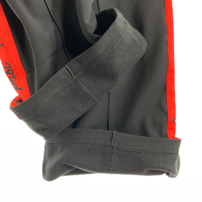 【中古品】【メンズ】 HUMAN MADE ヒューマンメイド TRACK PANTS トラックパンツ REDライン 153-260522-ny-14-fuz サイズ：L カラー：ブラック 万代Net店