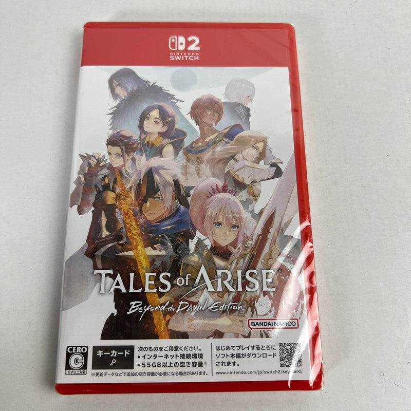 【未使用品】 未開封 Nintendo Switch 2 ニンテンドー スイッチ 2 ソフト Tales of ARISE - Beyond the Dawn Edition [CERO区分_C/ 15歳以上対象] 029-260607-mh-01-fuz 万代Net店