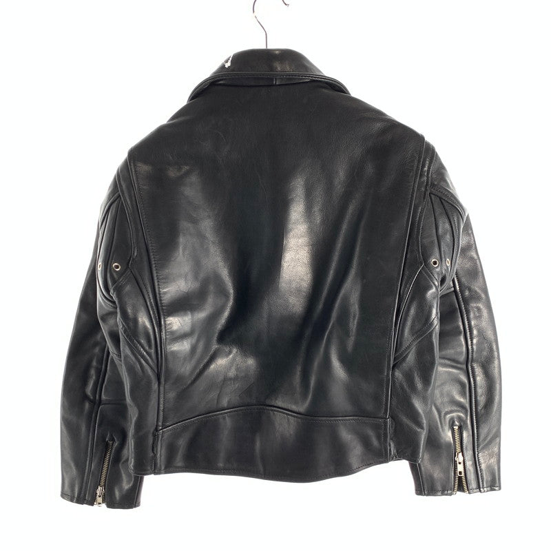 【中古品】【レディース】 HARLEY DAVIDSON ダブルライダースジャケット レザージャケット アウター ブランド 古着 ハーレーダビットソン 145-260523-gm-02-fuzh サイズ：XS カラー：ブラック 万代Net店