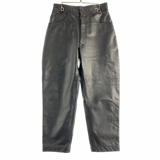 【中古品】【レディース】 PERCENT パーセント レザーパンツ BLACK レディース SIZE:65表記 レザー パンツ ズボン 171-260529-io-02-fuzh 万代Net店