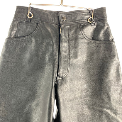 【中古品】【レディース】 PERCENT パーセント レザーパンツ BLACK レディース SIZE:65表記 レザー パンツ ズボン 171-260529-io-02-fuzh 万代Net店