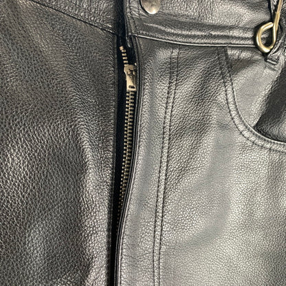 【中古品】【レディース】 PERCENT パーセント レザーパンツ BLACK レディース SIZE:65表記 レザー パンツ ズボン 171-260529-io-02-fuzh 万代Net店