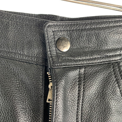 【中古品】【レディース】 PERCENT パーセント レザーパンツ BLACK レディース SIZE:65表記 レザー パンツ ズボン 171-260529-io-02-fuzh 万代Net店
