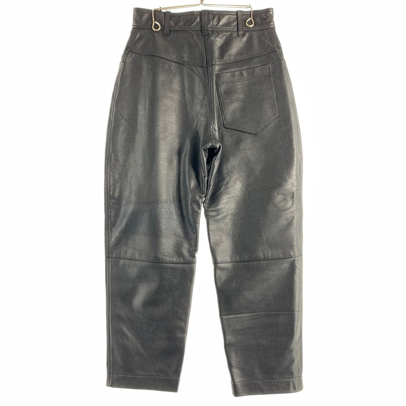 【中古品】【レディース】 PERCENT パーセント レザーパンツ BLACK レディース SIZE:65表記 レザー パンツ ズボン 171-260529-io-02-fuzh 万代Net店