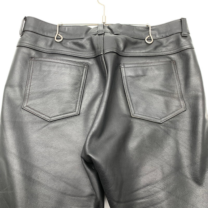 【中古品】【メンズ】 ROOKIE レザーパンツ ブランド パンツ ボトムス その他パンツ 156-260523-gm-01-fuzh サイズ：LL カラー：ブラック 万代Net店