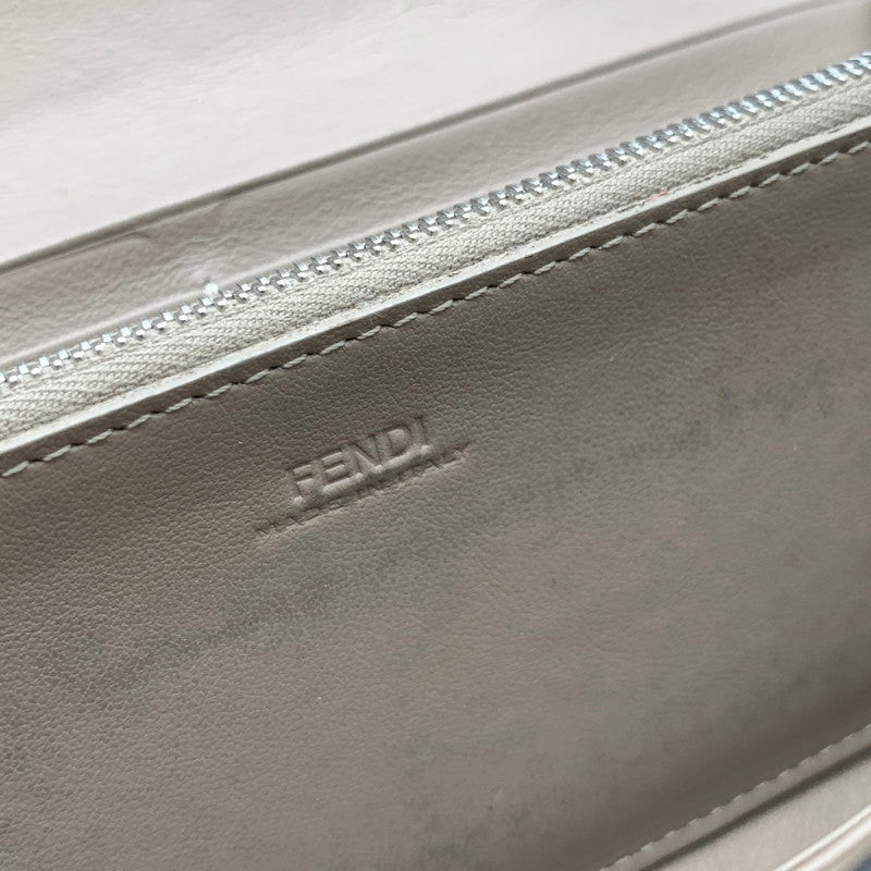 【中古品】【レディース】 FENDI ピーカブー 長財布 フェンディ ブランド ウォレット 財布 181-260523-gm-17-fuzh カラー：グレージュ 万代Net店