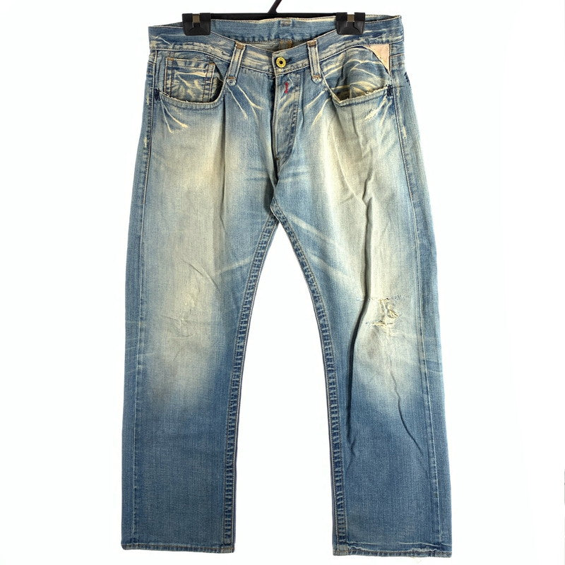 【中古品】【メンズ】 REPLAY デニムパンツ ジーンズ ボトムス ブランド 古着 151-260523-gm-04-fuzh サイズ：36 カラー：ライトブルー 万代Net店