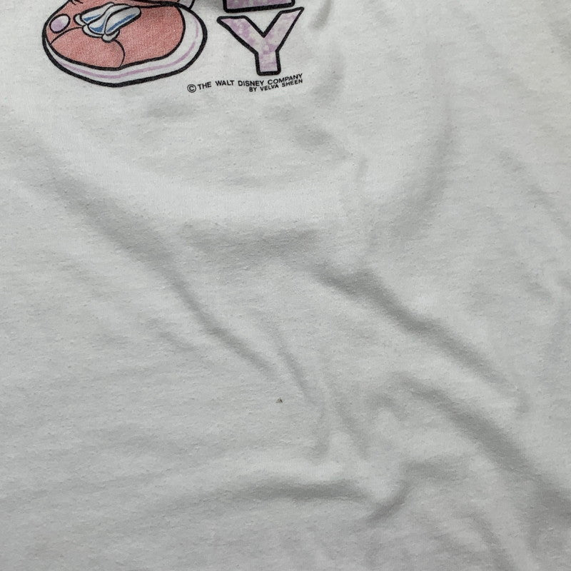 【中古品】【メンズ】 90s USED 半袖Tシャツ ミッキー シングルステッチ カットソー ブランド 古着 145-260523-gm-05-fuzh サイズ：不明 カラー：ホワイト 万代Net店