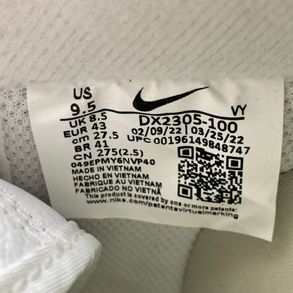 【中古美品】【メンズ】 NIKE DX2305-100 AIR FORCE 1 LOW BRONX ORIGINS "WHITE" ナイキ エアフォース1 ロー ブロンクス スニーカー 160-260530-gm-27-fuz サイズ：27.5cm カラー：ホワイト 万代Net店