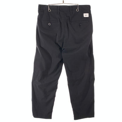 【中古品】【メンズ】 WTAPS 211TQDT-PTM01 21SS TUCK 01 TROUSERS ダブルタップス タックトラウザー パンツ ボトムス ブランド 古着 153-260606-gm-23-fuz サイズ：02 カラー：ブラック 万代Net店