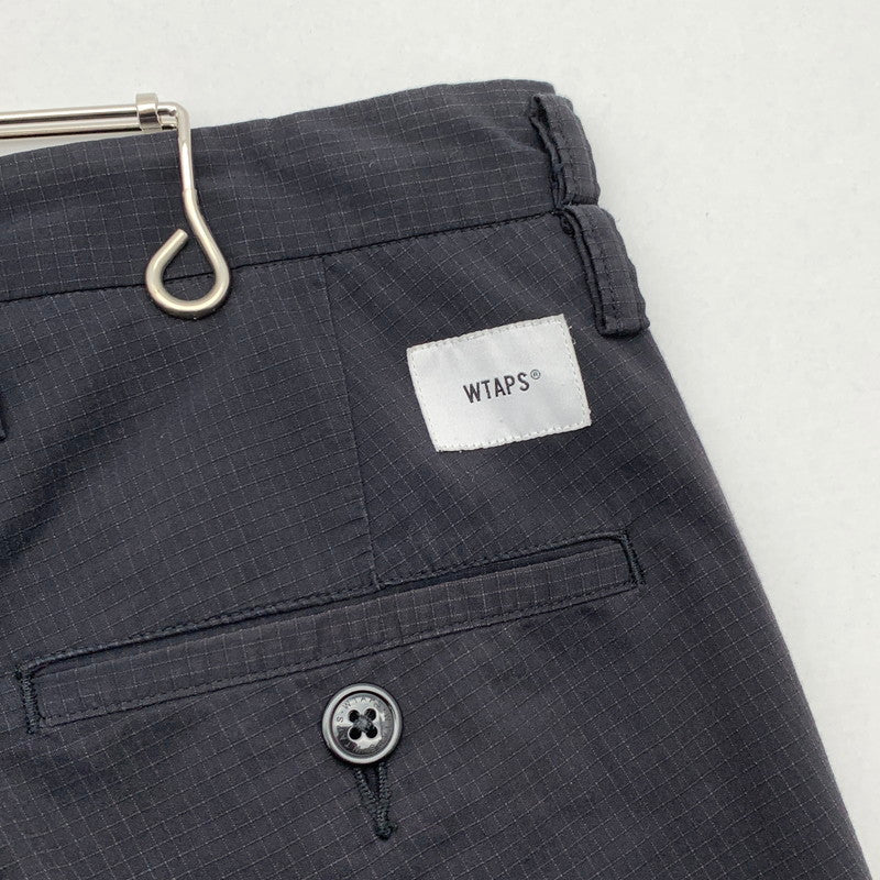 【中古品】【メンズ】 WTAPS 211TQDT-PTM01 21SS TUCK 01 TROUSERS ダブルタップス タックトラウザー パンツ ボトムス ブランド 古着 153-260606-gm-23-fuz サイズ：02 カラー：ブラック 万代Net店
