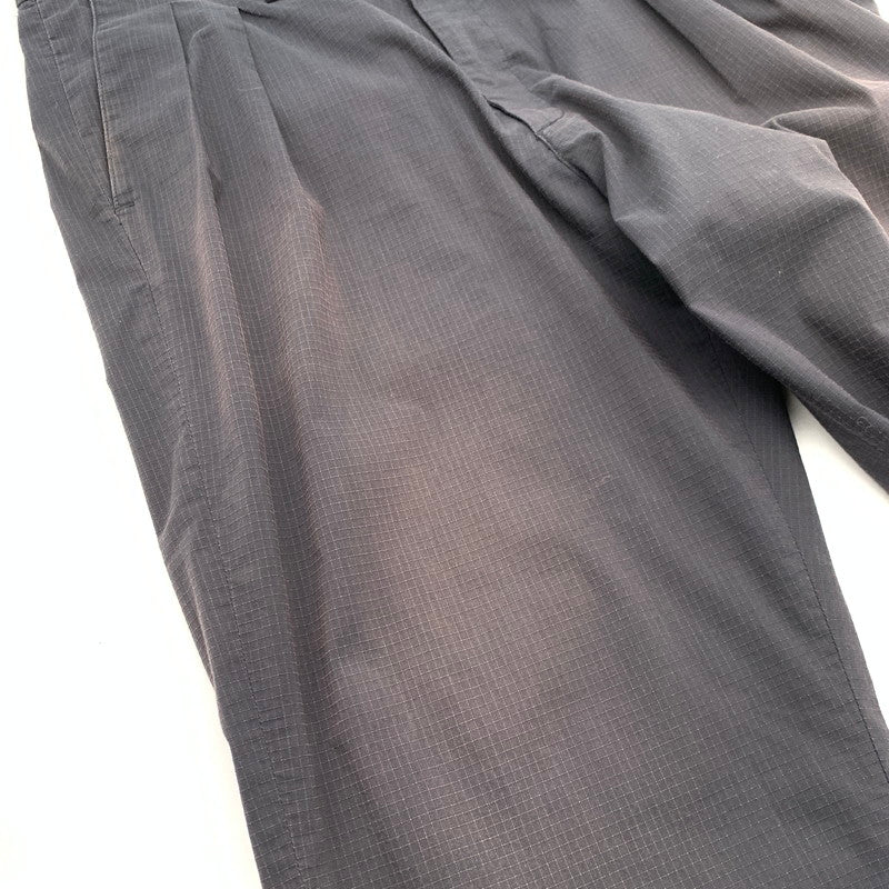 【中古品】【メンズ】 WTAPS 211TQDT-PTM01 21SS TUCK 01 TROUSERS ダブルタップス タックトラウザー パンツ ボトムス ブランド 古着 153-260606-gm-23-fuz サイズ：02 カラー：ブラック 万代Net店