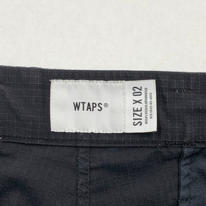 【中古品】【メンズ】 WTAPS 211TQDT-PTM01 21SS TUCK 01 TROUSERS ダブルタップス タックトラウザー パンツ ボトムス ブランド 古着 153-260606-gm-23-fuz サイズ：02 カラー：ブラック 万代Net店