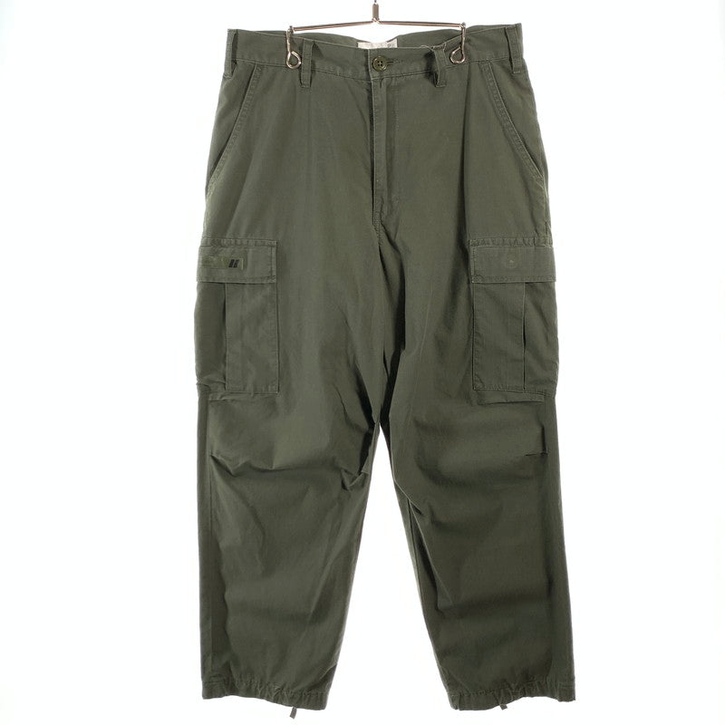 【中古品】【メンズ】 WTAPS 221WVDT-PTM02 22SS JUNGLE STOCK TROUSERS ダブルタップス ジャングルストックトラウザー パンツ ボトムス ブランド 古着 153-260606-gm-24-fuz サイズ：02 カラー：カーキ 万代Net店