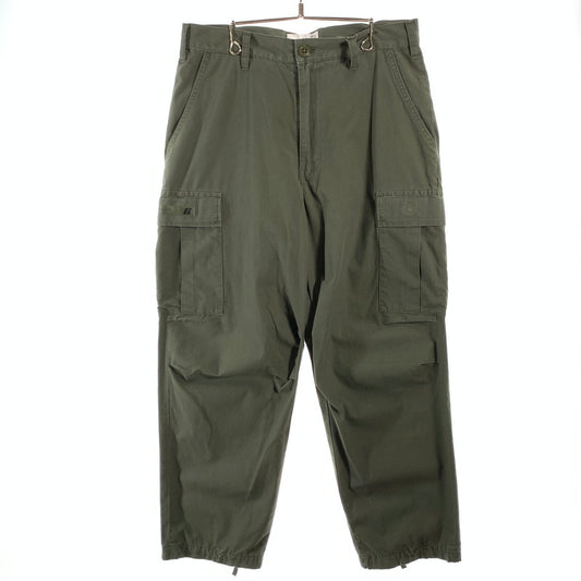 【中古品】【メンズ】 WTAPS 221WVDT-PTM02 22SS JUNGLE STOCK TROUSERS ダブルタップス ジャングルストックトラウザー パンツ ボトムス ブランド 古着 153-260606-gm-24-fuz サイズ：02 カラー：カーキ 万代Net店