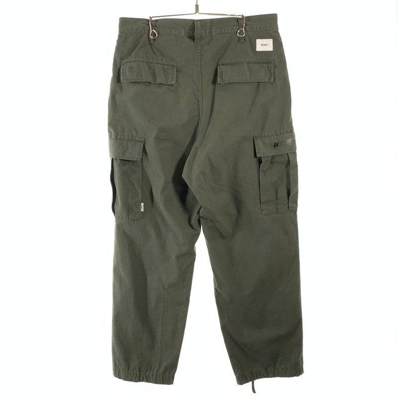 【中古品】【メンズ】 WTAPS 221WVDT-PTM02 22SS JUNGLE STOCK TROUSERS ダブルタップス ジャングルストックトラウザー パンツ ボトムス ブランド 古着 153-260606-gm-24-fuz サイズ：02 カラー：カーキ 万代Net店