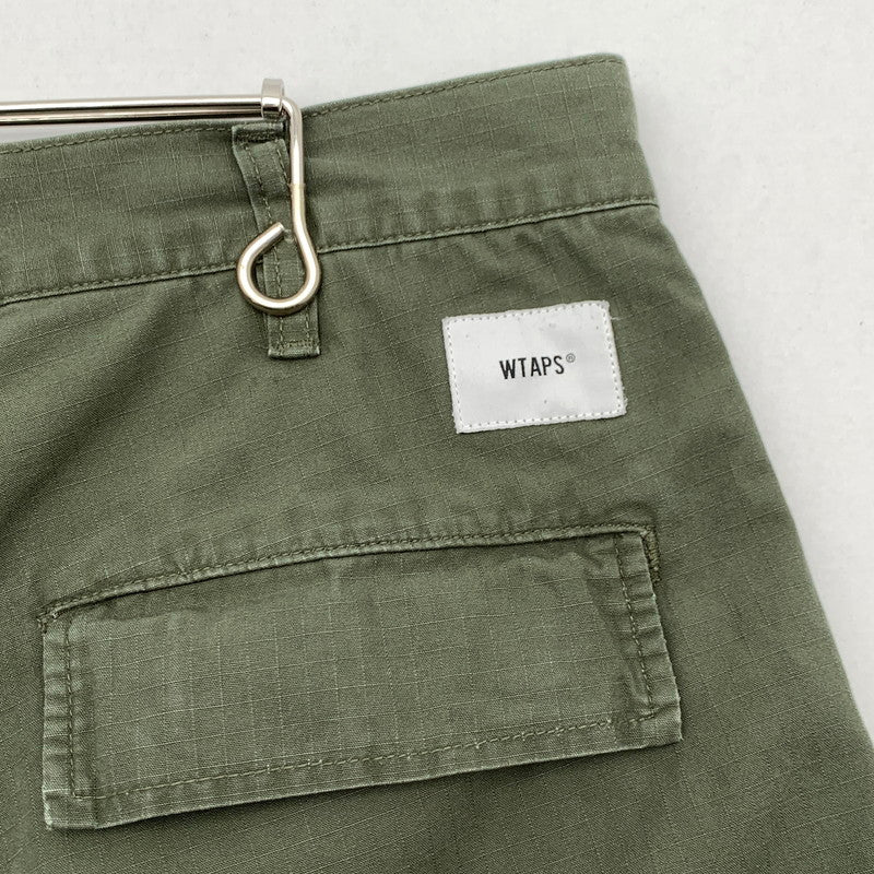 【中古品】【メンズ】 WTAPS 221WVDT-PTM02 22SS JUNGLE STOCK TROUSERS ダブルタップス ジャングルストックトラウザー パンツ ボトムス ブランド 古着 153-260606-gm-24-fuz サイズ：02 カラー：カーキ 万代Net店