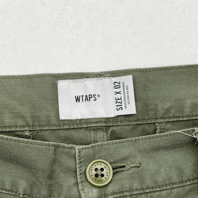 【中古品】【メンズ】 WTAPS 221WVDT-PTM02 22SS JUNGLE STOCK TROUSERS ダブルタップス ジャングルストックトラウザー パンツ ボトムス ブランド 古着 153-260606-gm-24-fuz サイズ：02 カラー：カーキ 万代Net店