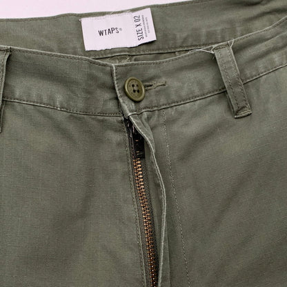 【中古品】【メンズ】 WTAPS 221WVDT-PTM02 22SS JUNGLE STOCK TROUSERS ダブルタップス ジャングルストックトラウザー パンツ ボトムス ブランド 古着 153-260606-gm-24-fuz サイズ：02 カラー：カーキ 万代Net店