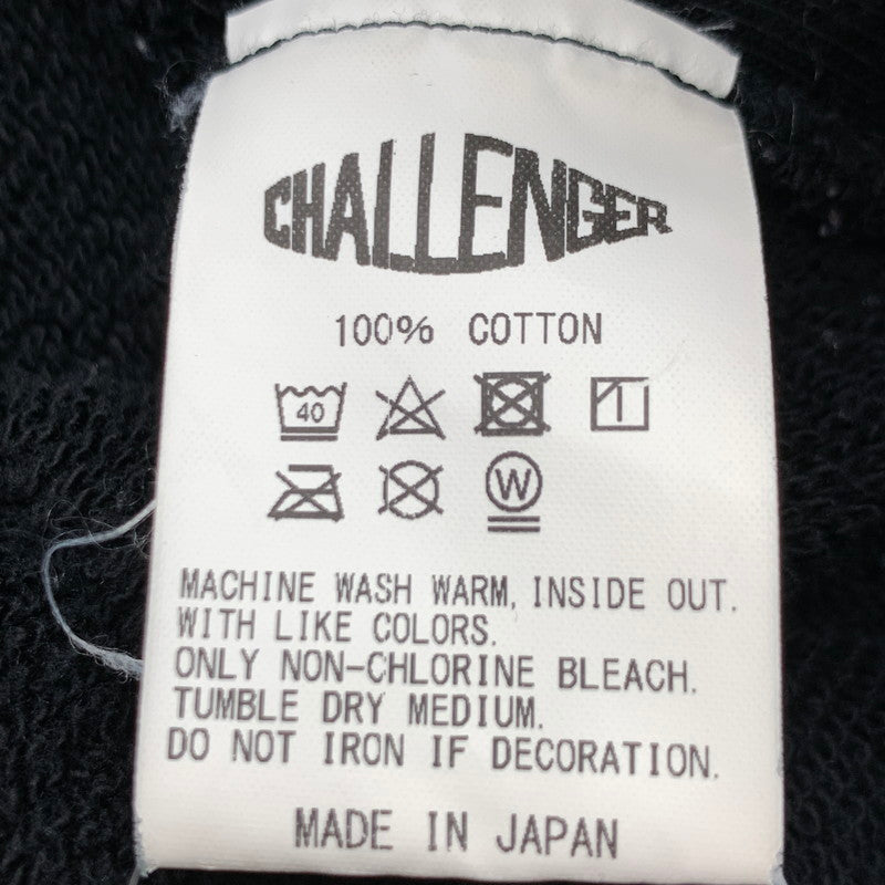【中古品】【メンズ】 CHALLENGER SWEAT SHIRT チャレンジャー スウェットシャツ 142-260723-ny-17-fuzh サイズ：L カラー：ブラック 万代Net店