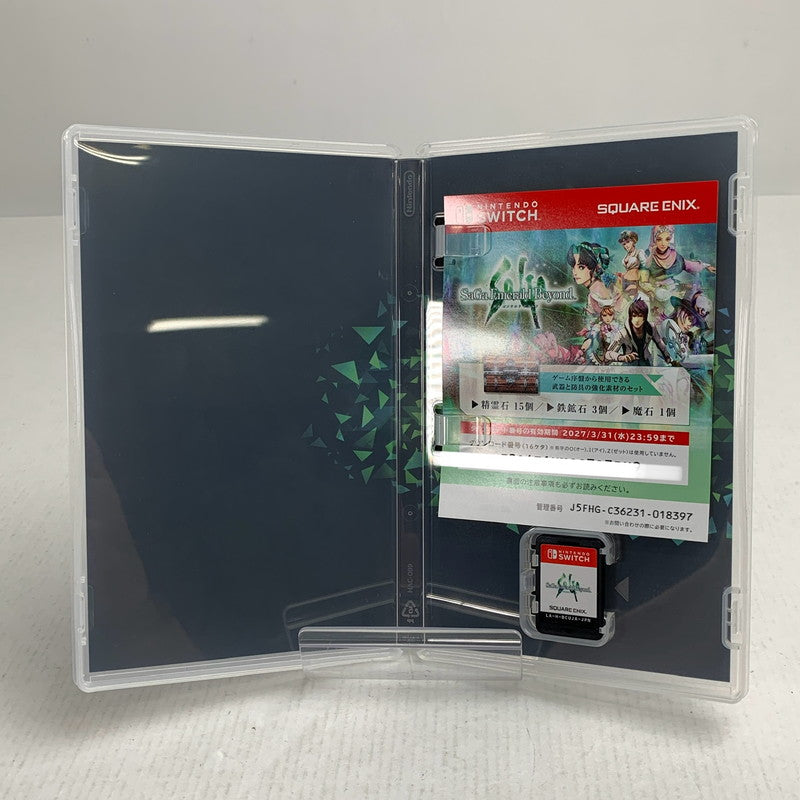 【中古美品】 Nintendo Switch ニンテンドー スイッチ ソフト SaGa Emerald Beyond サガ エメラルド ビヨンド [CERO区分_B / 12歳以上対象] 029-260802-mh-05-fuz 万代Net店