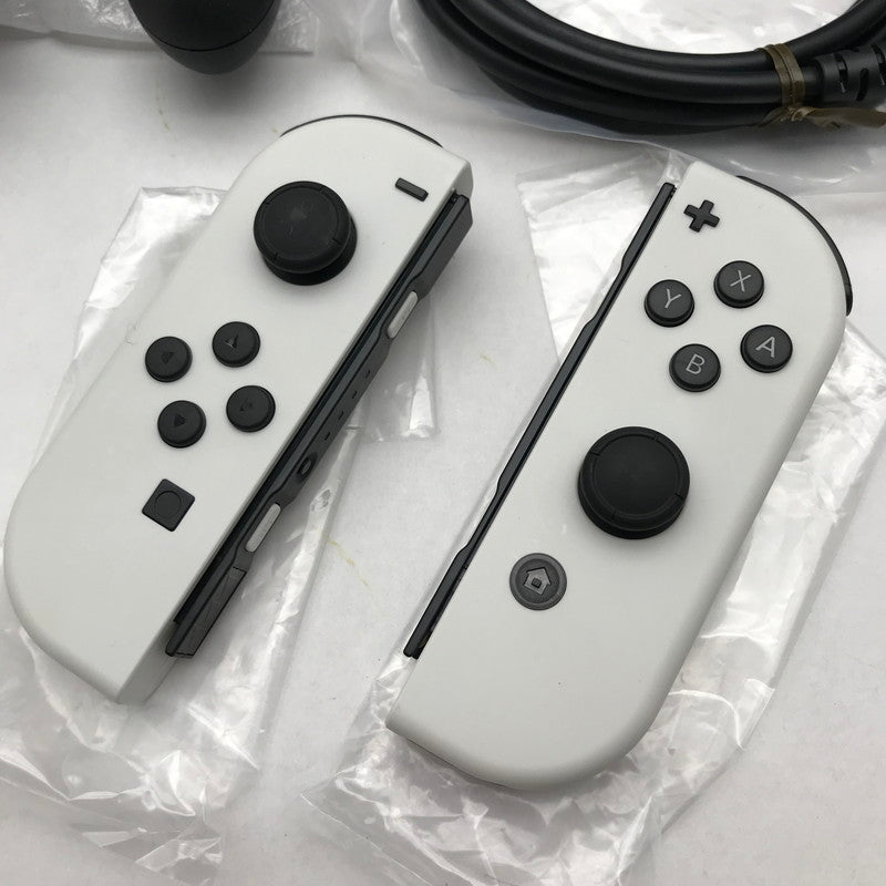 【中古品】 Nintendo Switch(有機ELモデル) Joy-Con(L) (R) ホワイト 箱傷み 034-260528-MO-03-fuz 万代Net店