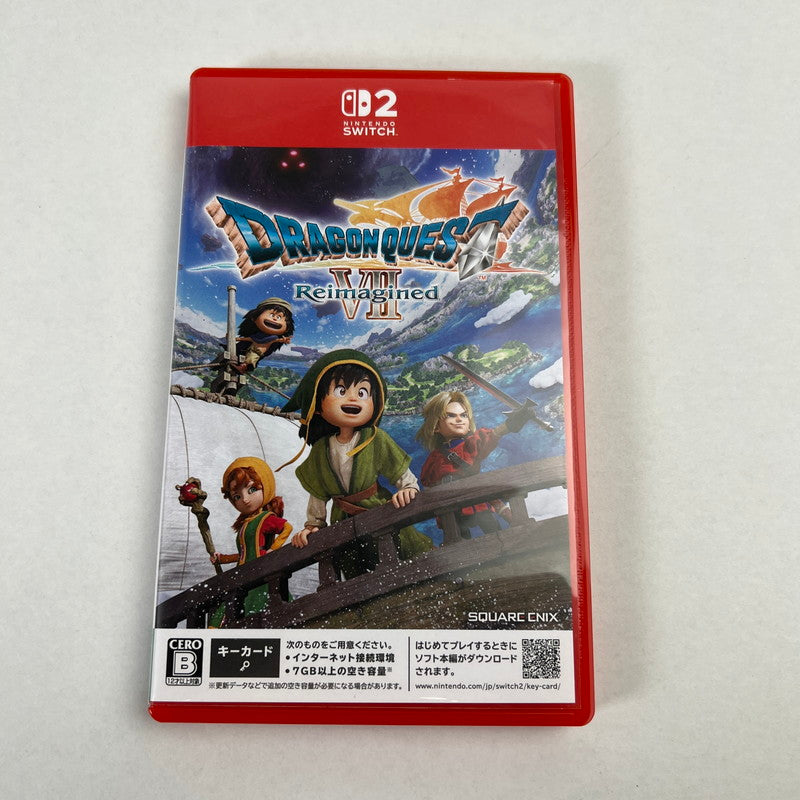 【中古品】 Switch2 ソフト ドラゴンクエスト Vll Reimagined スイッチ2 [CERO区分_B / 12歳以上対象] 029-260528-ky-24-fuz 万代Net店