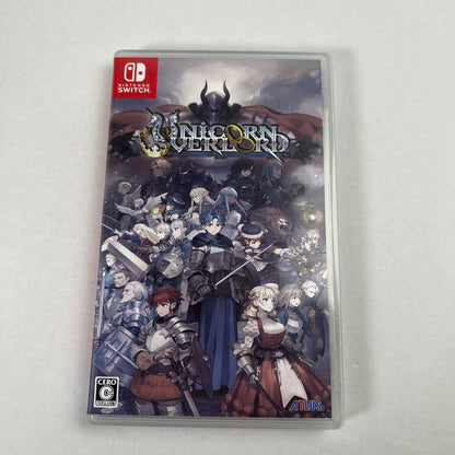 【中古美品】 Switch ソフト ユニコーンオーバーロード [CERO区分_C/ 15歳以上対象] 029-260528-ky-37-fuz 万代Net店