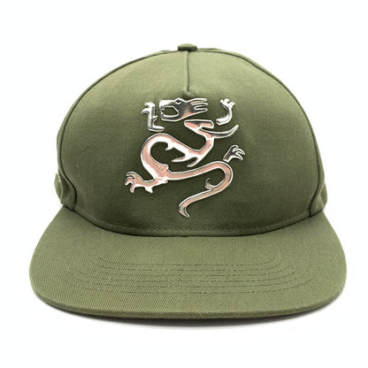 【中古品】【メンズ/レディース】 SUPREME×MOOD DEEP DRAGON 5 PANEL CAP 22SS シュプリーム × モブ・ディープ 5パネルキャップ ブランド 帽子 185-260530-gm-13-fuz サイズ：F カラー：カーキ 万代Net店