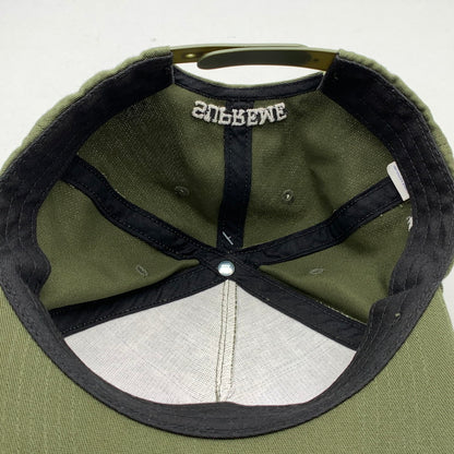 【中古品】【メンズ/レディース】 SUPREME×MOOD DEEP DRAGON 5 PANEL CAP 22SS シュプリーム × モブ・ディープ 5パネルキャップ ブランド 帽子 185-260530-gm-13-fuz サイズ：F カラー：カーキ 万代Net店
