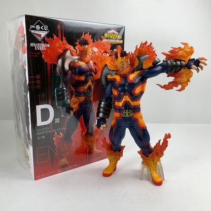 【中古品】 完備品 一番くじ 僕のヒーローアカデミア THE MOVIE WORLD HEROES MISSION D賞 エンデヴァー MASTERLISE EXTRA 開封品 フィギュア ※箱持ち手部分破れあり ヒロアカ 051-260723-io-50-fuzh 万代Net店