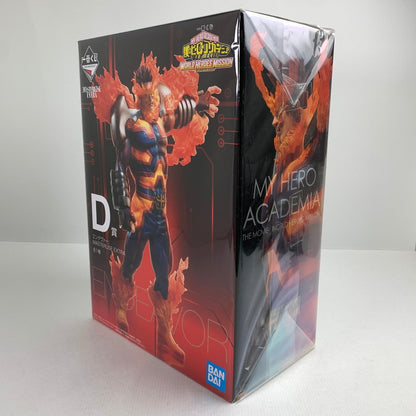 【中古品】 完備品 一番くじ 僕のヒーローアカデミア THE MOVIE WORLD HEROES MISSION D賞 エンデヴァー MASTERLISE EXTRA 開封品 フィギュア ※箱持ち手部分破れあり ヒロアカ 051-260723-io-50-fuzh 万代Net店