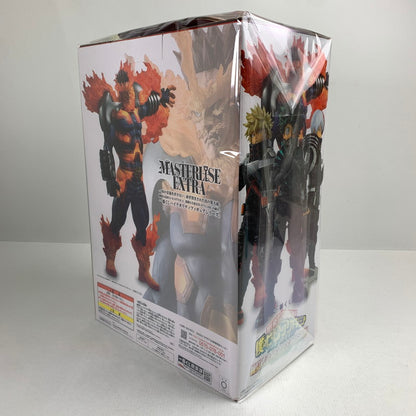 【中古品】 完備品 一番くじ 僕のヒーローアカデミア THE MOVIE WORLD HEROES MISSION D賞 エンデヴァー MASTERLISE EXTRA 開封品 フィギュア ※箱持ち手部分破れあり ヒロアカ 051-260723-io-50-fuzh 万代Net店