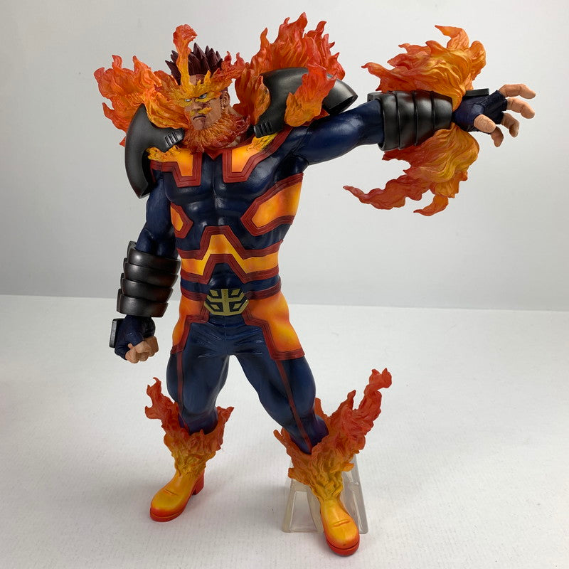 【中古品】 完備品 一番くじ 僕のヒーローアカデミア THE MOVIE WORLD HEROES MISSION D賞 エンデヴァー MASTERLISE EXTRA 開封品 フィギュア ※箱持ち手部分破れあり ヒロアカ 051-260723-io-50-fuzh 万代Net店