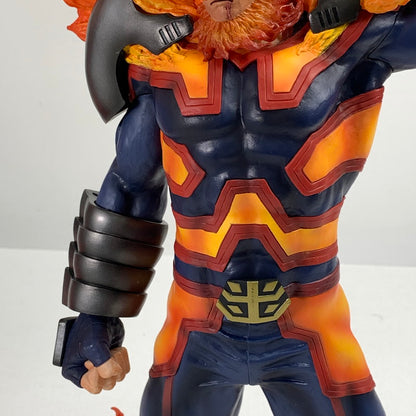 【中古品】 完備品 一番くじ 僕のヒーローアカデミア THE MOVIE WORLD HEROES MISSION D賞 エンデヴァー MASTERLISE EXTRA 開封品 フィギュア ※箱持ち手部分破れあり ヒロアカ 051-260723-io-50-fuzh 万代Net店