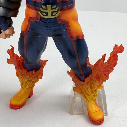 【中古品】 完備品 一番くじ 僕のヒーローアカデミア THE MOVIE WORLD HEROES MISSION D賞 エンデヴァー MASTERLISE EXTRA 開封品 フィギュア ※箱持ち手部分破れあり ヒロアカ 051-260723-io-50-fuzh 万代Net店