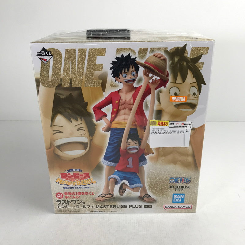 【中古美品】 一番くじ ワンピース MONKEY.D.LUFFY -冒険の記憶と未来への航路- ラストワン賞 モンキー・D・ルフィ MASTERLISE PLUS 047-260831-ky-36-fuzh 万代Net店
