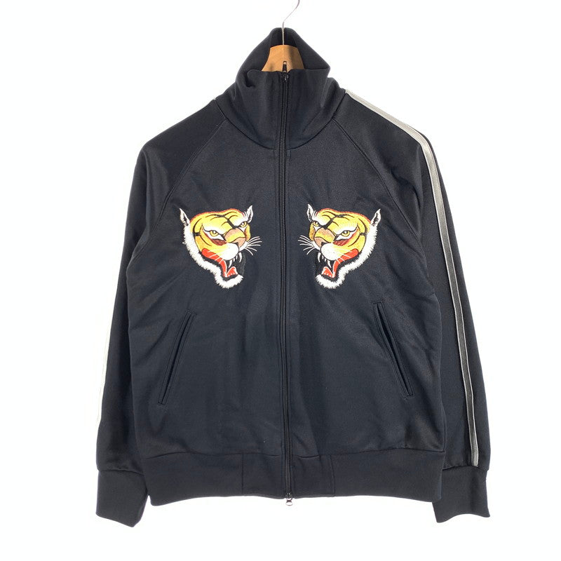 【中古品】【メンズ】 TAILOR TOYO TT64727 SUKA JERSEY TIGER テイラー東洋 スカジャージ ブルゾン トラックジャケット アウター ブランド 古着 145-260627-gm-13-fuz サイズ：S カラー：ブラック 万代Net店