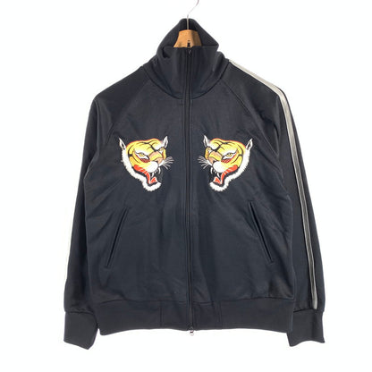 【中古品】【メンズ】 TAILOR TOYO TT64727 SUKA JERSEY TIGER テイラー東洋 スカジャージ ブルゾン トラックジャケット アウター ブランド 古着 145-260627-gm-13-fuz サイズ：S カラー：ブラック 万代Net店