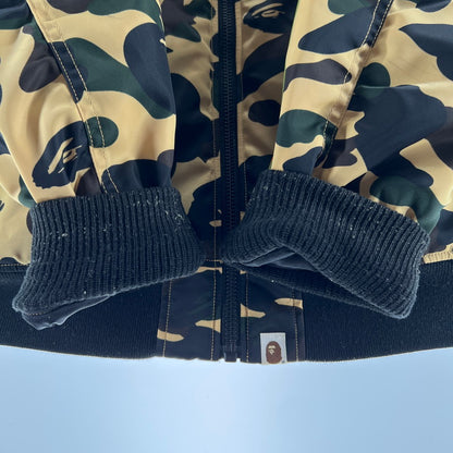 【中古品】【メンズ】 A BATHING APE ア ベイシング エイプ 001HJD301009X 1ST CAMO SHARK MA-1 シャーク エムエーワン ジャケット アウター コート 古着 142-260603-mh-12-fuz サイズ：S カラー：カモ 万代Net店