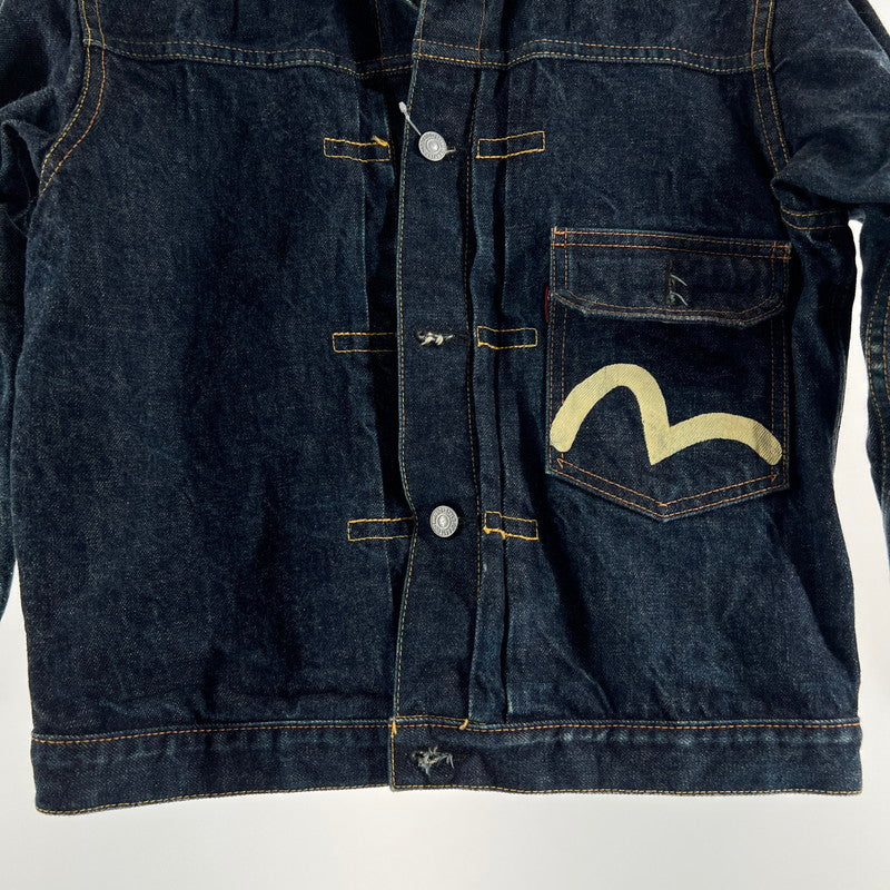 【中古品】【メンズ】 EVISU エヴィス 1ST LOT.1506 NO.2 DENIM JACKET デニム ジャケット アウター コート 古着 145-260603-mh-13-fuz サイズ：36 カラー：インディゴ 万代Net店
